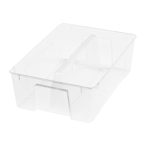 SAMLA Lid for box, 3/6 gallon, clear - IKEA