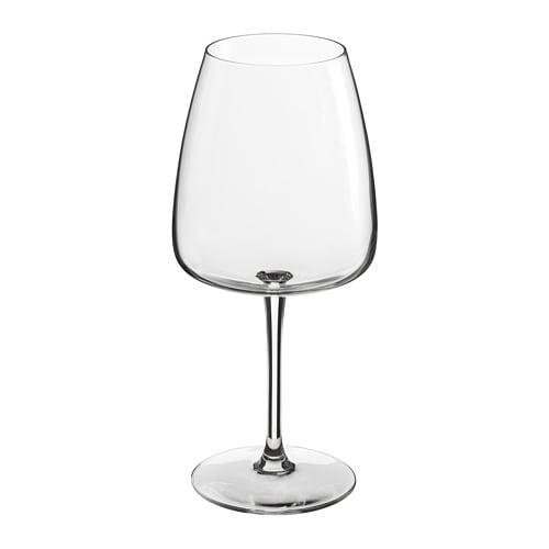 DYRGRIP White wine glass, clear glass, 14 oz - IKEA