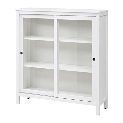 Hemnes 803 632 14 Glass Door Cabinet White Stain By Ikea Of