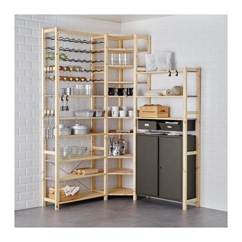 Ikea ivar store corner unit