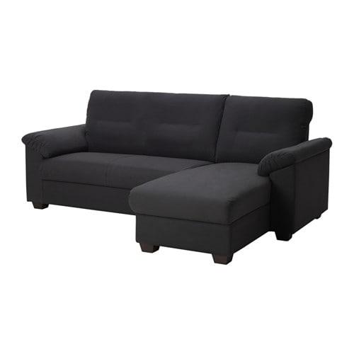 KNISLINGE - 303.551.98 - Sectional, 3 seat right, Samsta dark gray | by Ikea