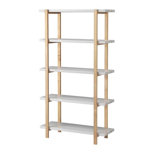 YPPERLIG - 403.465.75 - Shelf unit, light gray, birch | by HAY