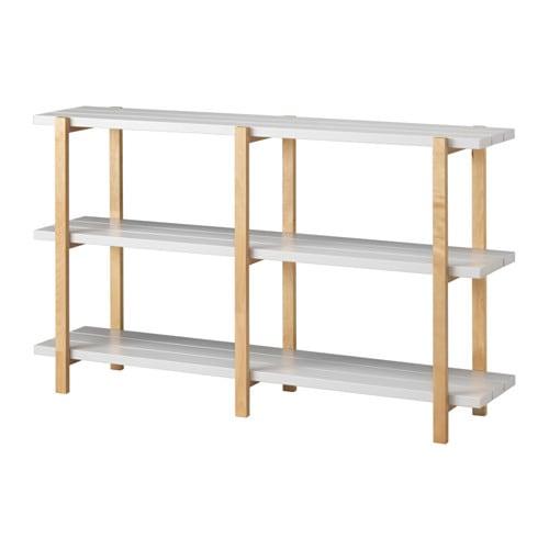 YPPERLIG - 203.465.76 - Shelf unit, light gray, birch | by HAY